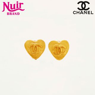 シャネル(CHANEL)のシャネル CHANEL 95P ココマーク ハート イヤリング(イヤリング)