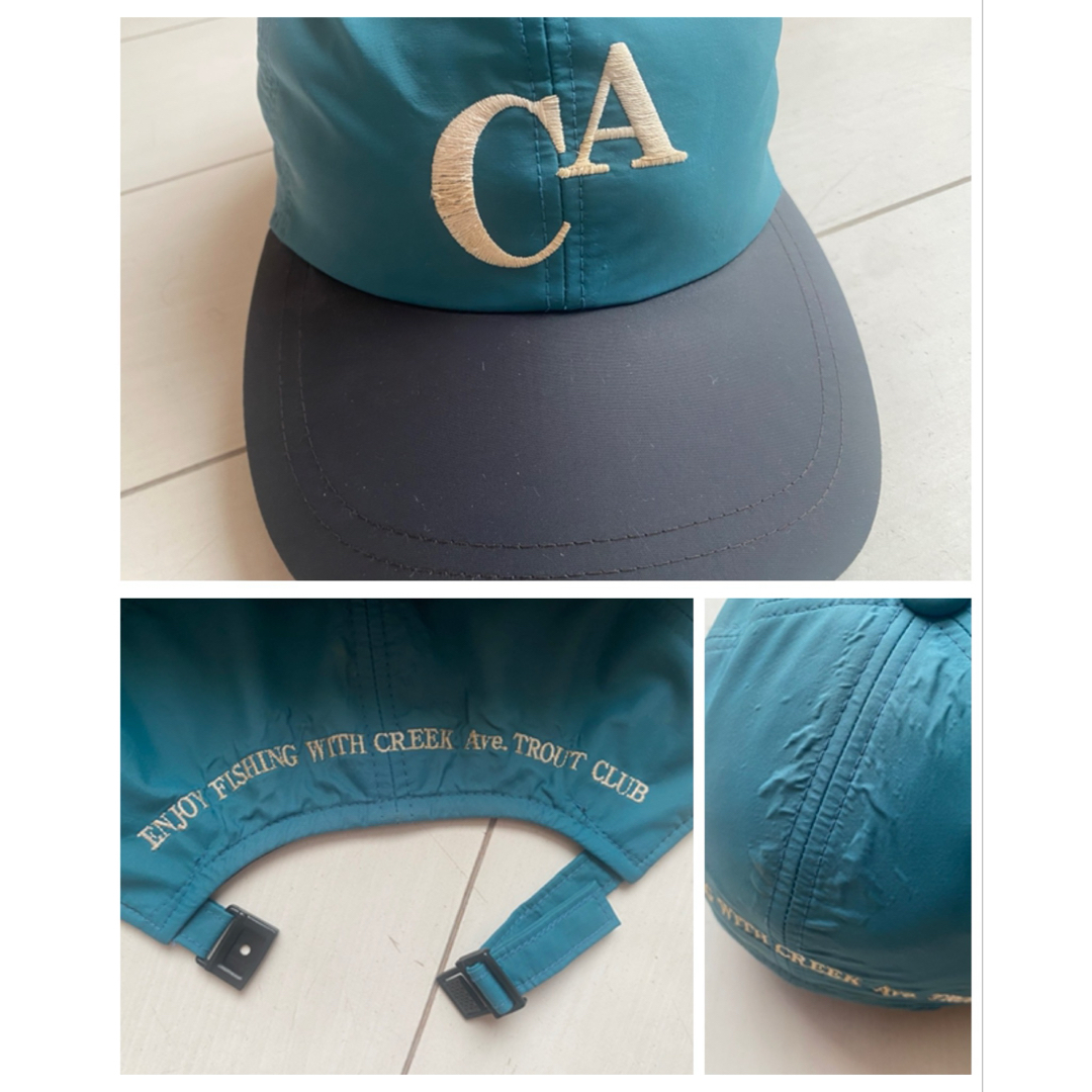 VINTAGE(ヴィンテージ)の美品 α-BIG GORE TEX ゴアテックス 刺繍 cap キャップ 帽子 メンズの帽子(キャップ)の商品写真