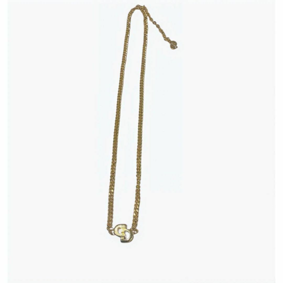 Christian Dior(クリスチャンディオール)の新品仕上げ済：極美品・クリスチャンディオール　 CDロゴネックレス レディースのアクセサリー(ネックレス)の商品写真
