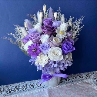 【Rie様専用ページです】ブリザードブリザードアレンジお仏花タイプ(プリザーブドフラワー)