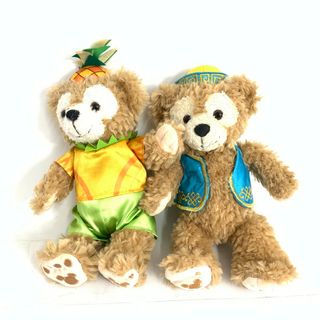 ディズニー(Disney)のDisney ディズニー 香港/上海限定 ダッフィー  ぬいぐるみ 2個セット     　240002231080(ぬいぐるみ)