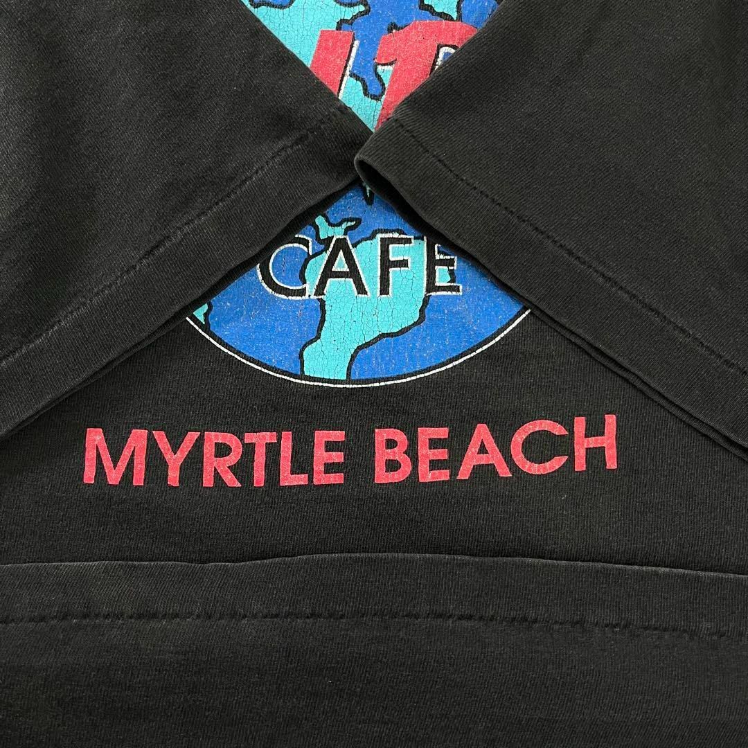90s USA製 Tシャツ ハードロックカフェ シングルステッチ L フェード メンズのトップス(Tシャツ/カットソー(半袖/袖なし))の商品写真