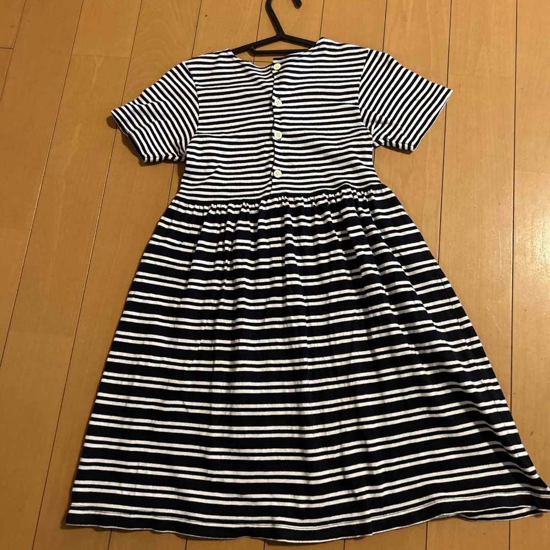 プチバトー PETIT BATEAU ポプリンフラワープリントワンピース