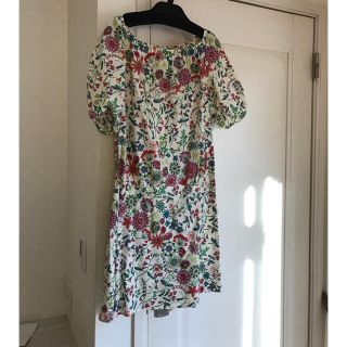 ドレステリア(DRESSTERIOR)の美品✨ドレステリア 花柄ワンピ(ミニワンピース)