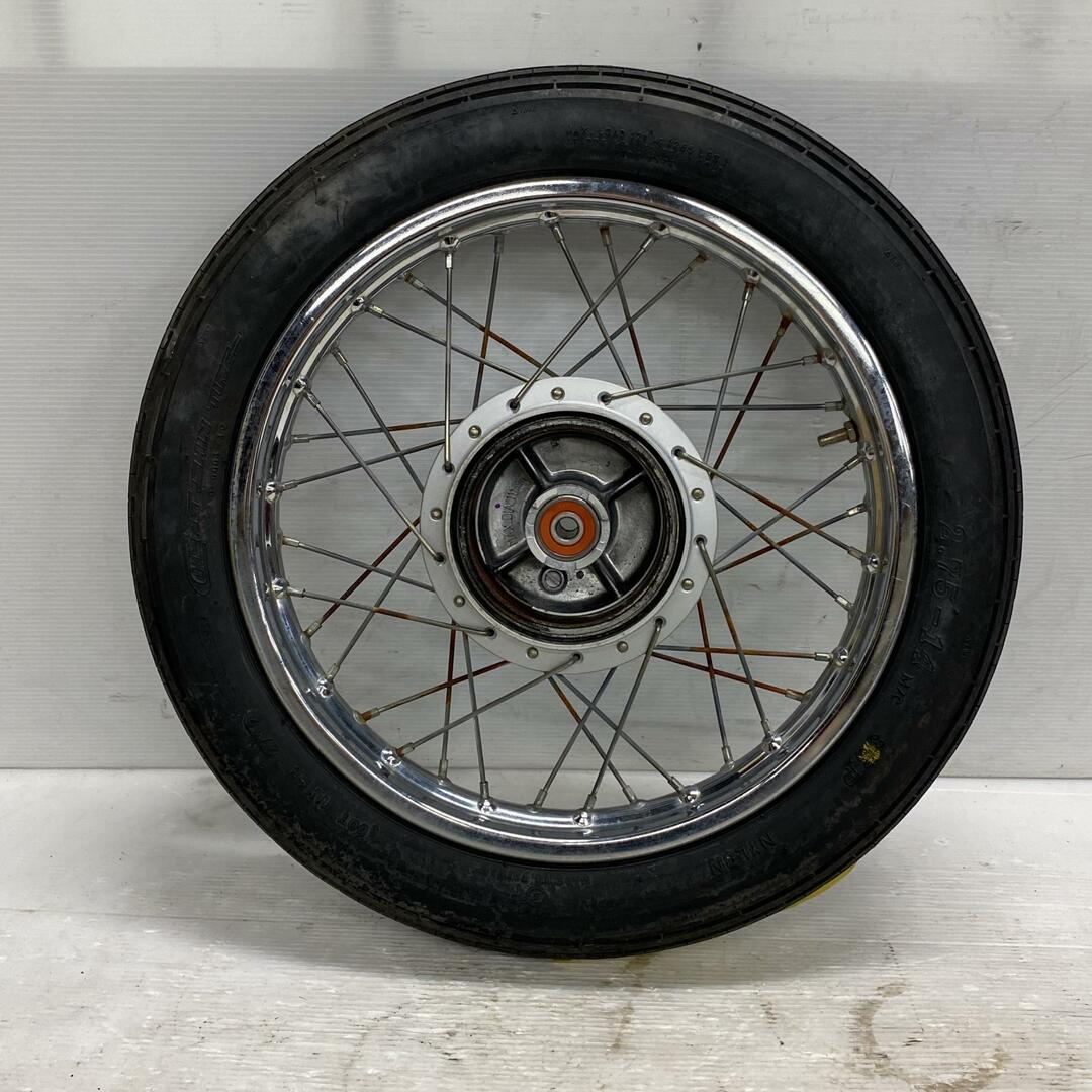 スーパーカブ110 フロントホイール送料込み中古品 HONDA スーパーカブ110プロ フロントホイール ホンダの通販 by