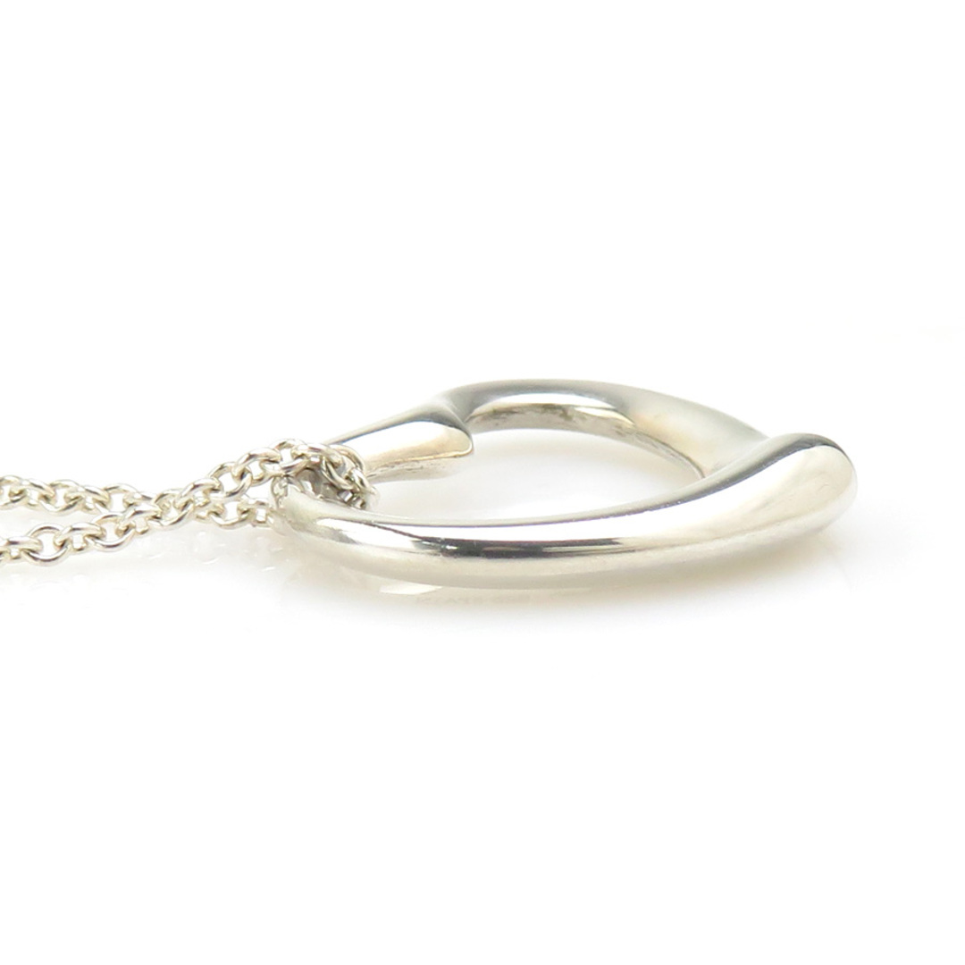 TIFFANY&Co.ティファニー オープンハート ネックレス シルバー