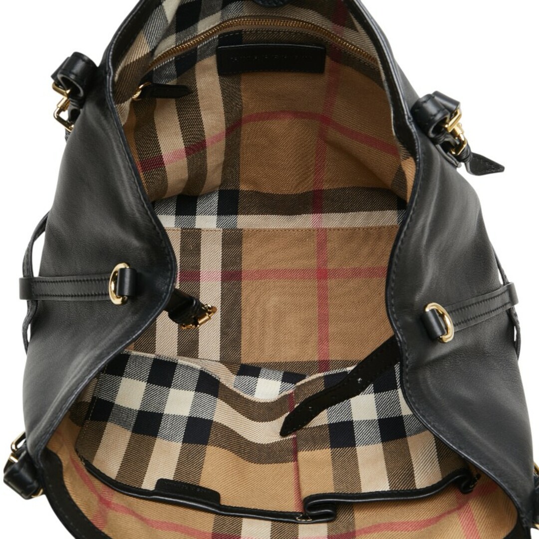 BURBERRY - バーバリー ノバチェック ベルト モチーフ トート