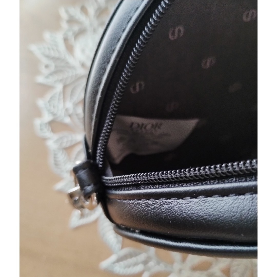 Christian Dior - Dior ブラックポーチ ショルダー付の通販 by
