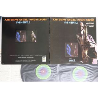 2LP John Coltrane, Pharoah Sanders Live In Seattle YB85045AIPROMO 	ABC IMPULSE プロモ /00660(その他)