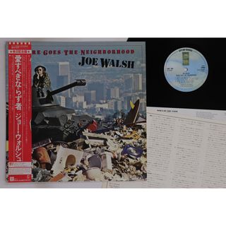 LP Joe Walsh There Goes The Neighborhood P11008Y ASYLUM Japan Vinyl /00260(その他)