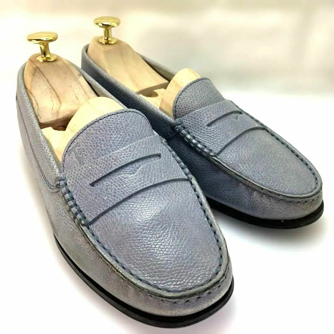 TOD'S - 【美品】TOD'S ドライビングシューズ（8）T金具 ビット