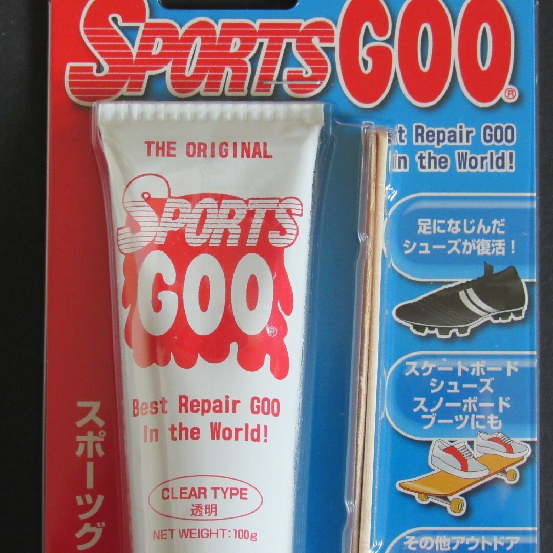 シューグー　スポーツグー　クリア(透明)タイプ　100g★新品未開封 メンズの靴/シューズ(その他)の商品写真