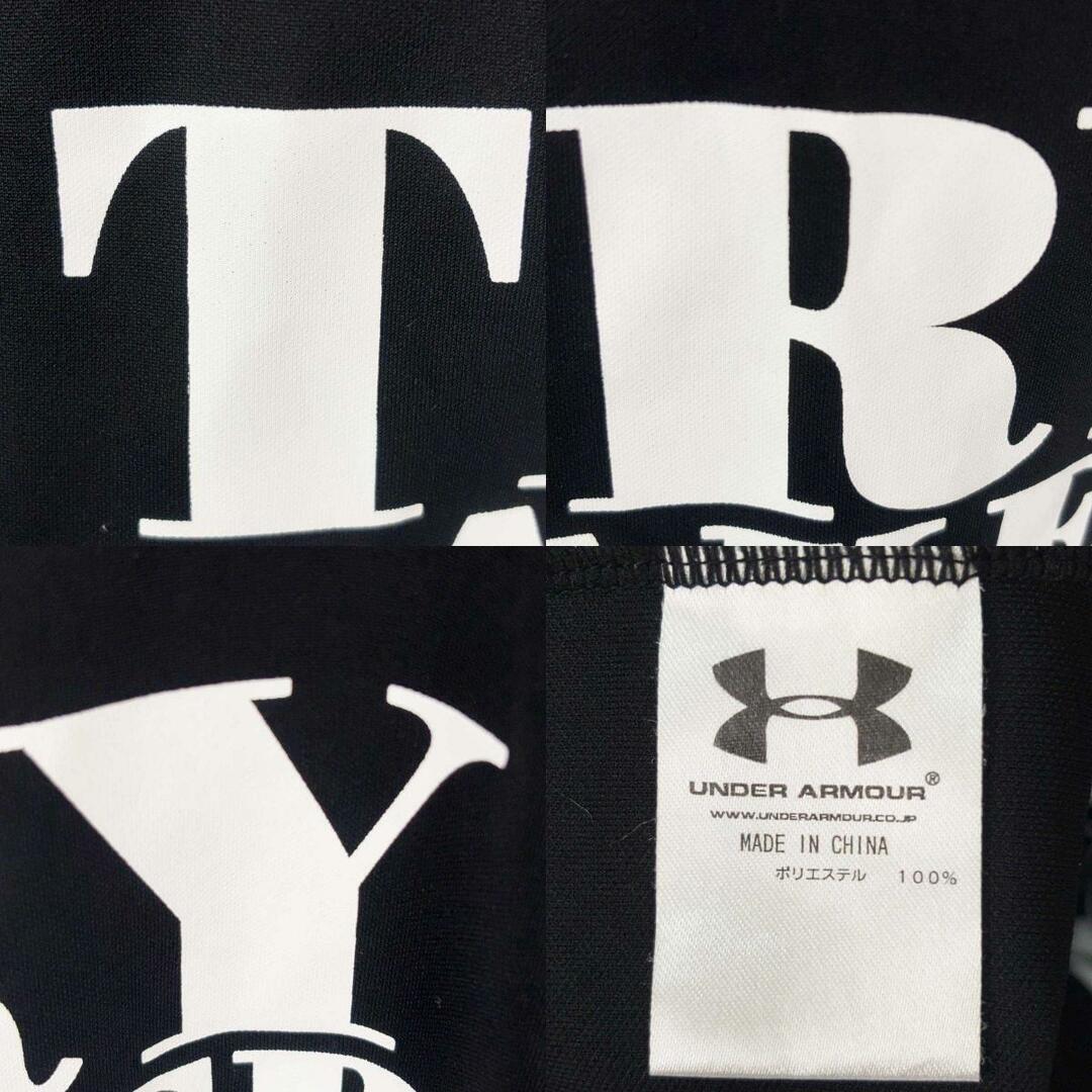 UNDER ARMOUR(アンダーアーマー)の[2点セット] アンダーアーマー 山田章仁 2017-2018 トップリーグ 100試合記念 ドライシャツ Tシャツ サイズM/L UNDER ARMOUR ラグビー 日本代表 スポーツ/アウトドアのスポーツ/アウトドア その他(ラグビー)の商品写真