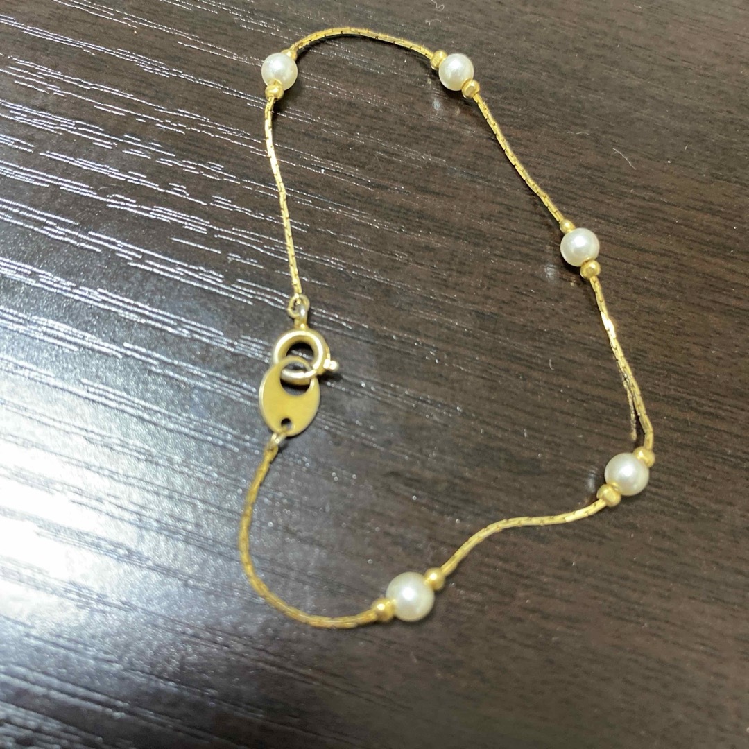 パール風ブレスレット レディースのアクセサリー(ブレスレット/バングル)の商品写真