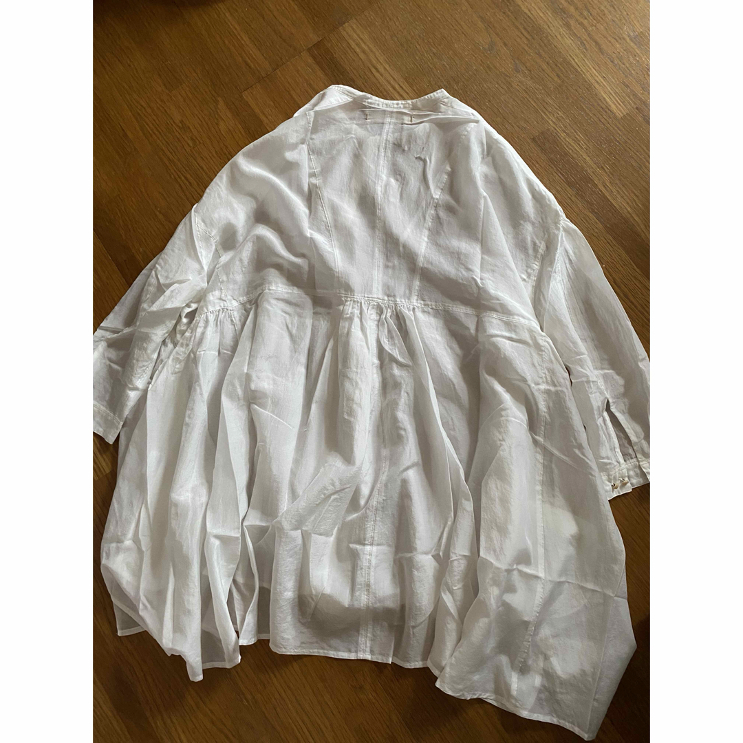 suzuki takayuki - 新品 suzuki takayuki broad blouse whiteの