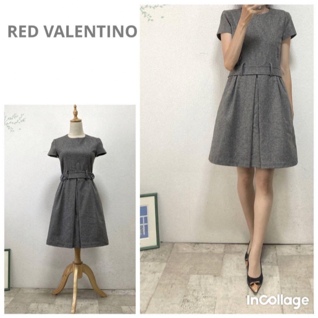 RED VALENTINO(レッドバレンチノ) ワンピース サイズ40 M