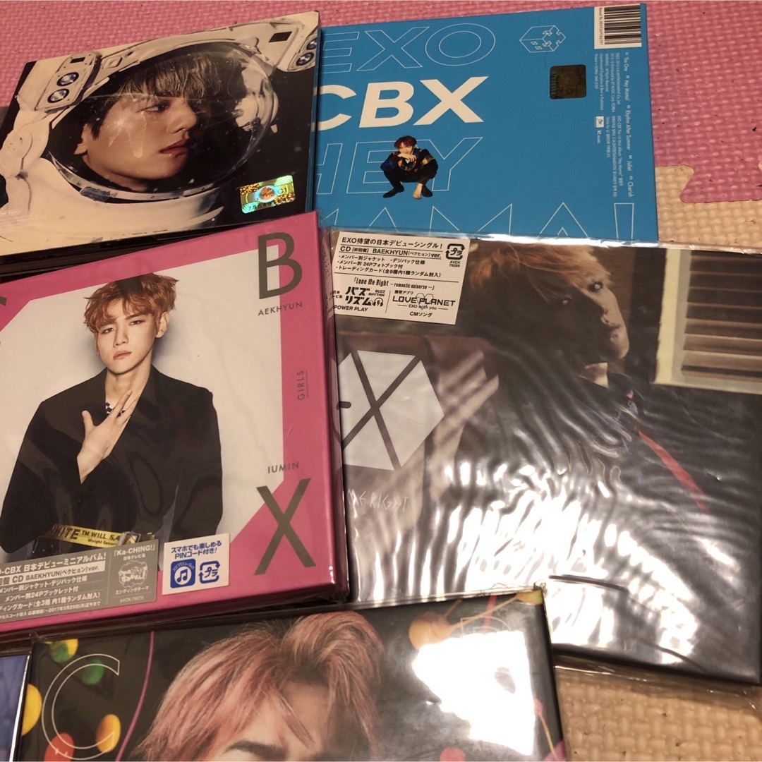 EXO CBX ベッキョン アルバムCD 8枚セット 封入特典無しの通販