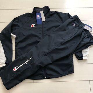 新品￥19,690チャンピオン撥水防風　裏トリコット　ウインド上下セット【Ｓ】