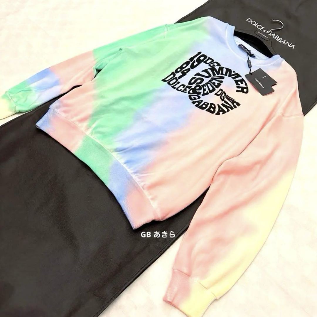 Dolce & Gabbana DGロゴ マーブルプリント スウェットシャツ DOLCE&GABBANA ドルガバ DGロゴプリント スウェット シャツ