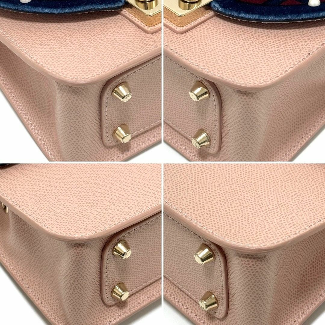 FURLA - フルラ メトロポリス ショルダーバッグ ピンク レッド