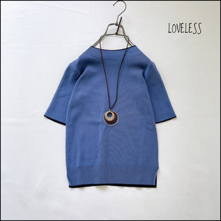 ラブレス(LOVELESS)の【美品】LOVELESS 着痩せ効果◎着心地着回し抜群の可愛いニット　ドラマ着用(ニット/セーター)