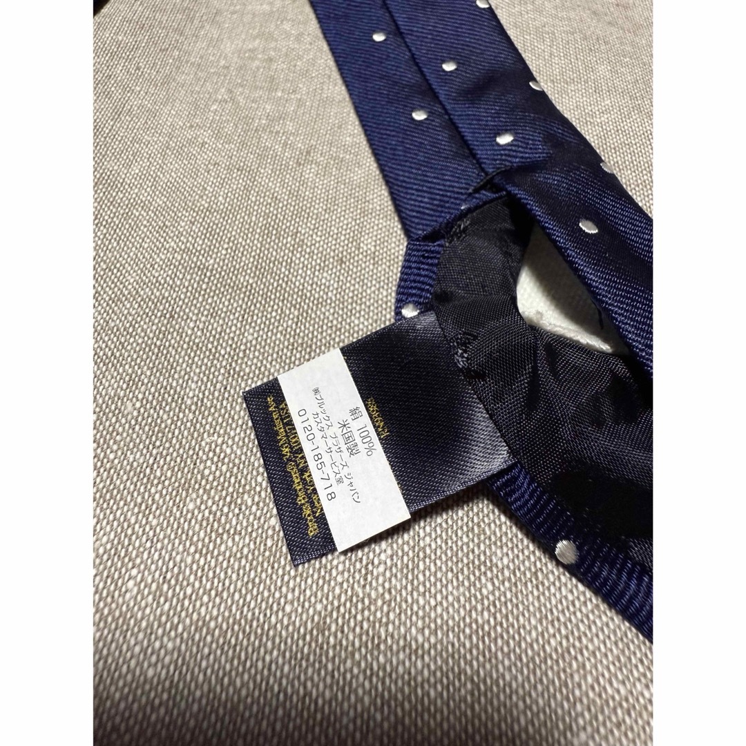 Brooks Brothers - 【USA製】Brooks Brothers／シルクドットタイ