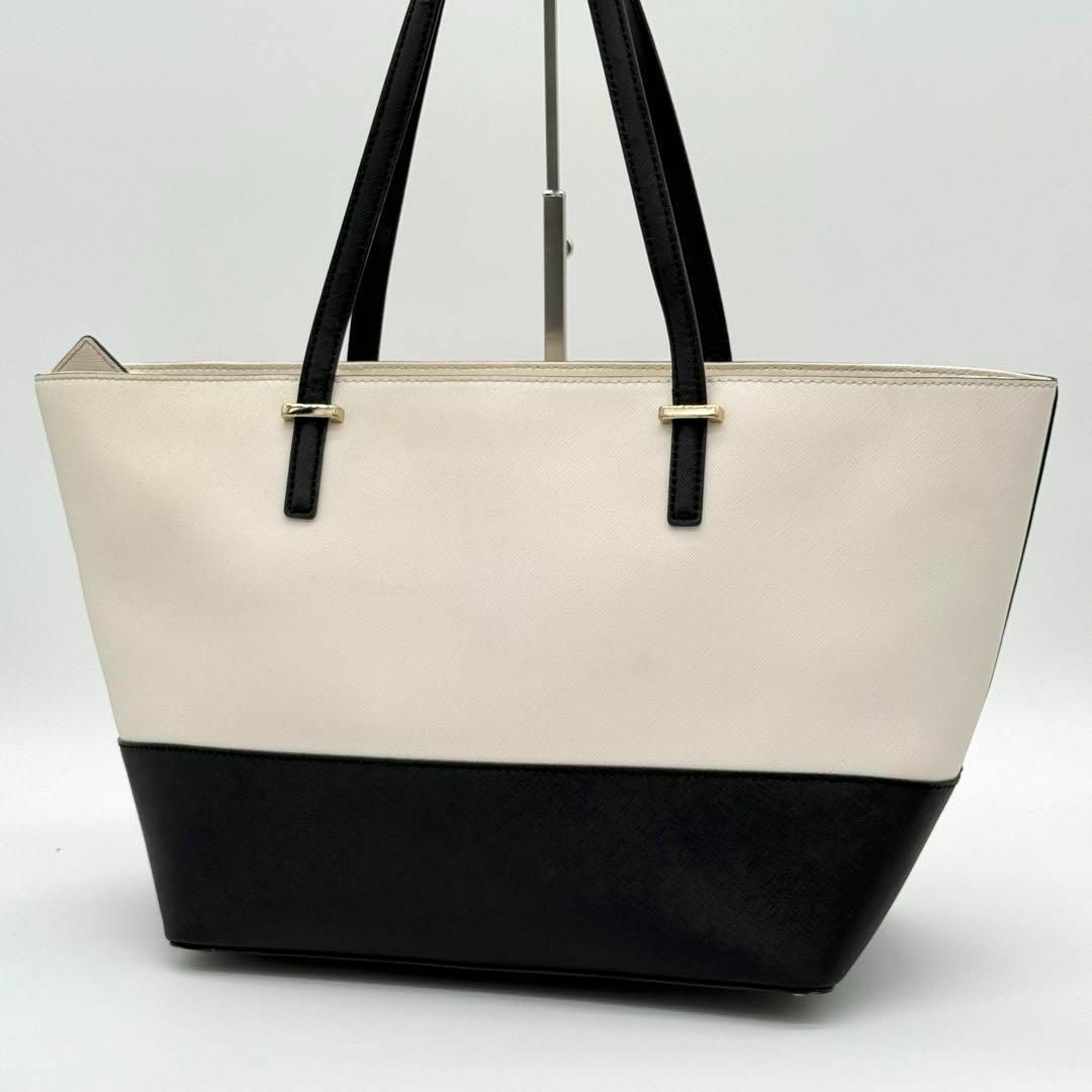 ✨極美品 ✨ ケイトスペ－ド A4 トートバッグ レザー ブラック逆
