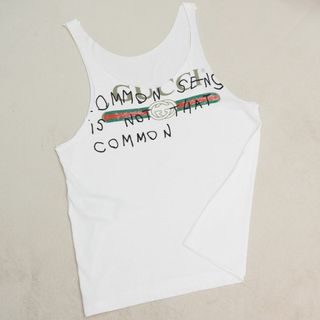 グッチ(GUCCI)のセール ＧＵＣＣＩ グッチ ココキャピタン オールドロゴ タンクトップ 白 Ｓ(タンクトップ)