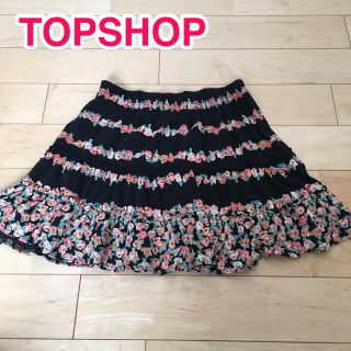 トップショップ(TOPSHOP)のTOPSHOP ★ 花柄スカート(ミニスカート)