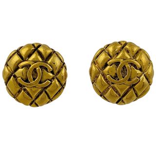 シャネル(CHANEL)のシャネル ココマーク イヤリング GP 【中古】(イヤリング)