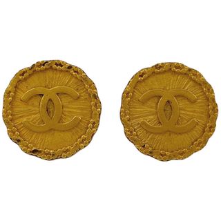 シャネル(CHANEL)のシャネル ココマーク イヤリング GP 【中古】(イヤリング)