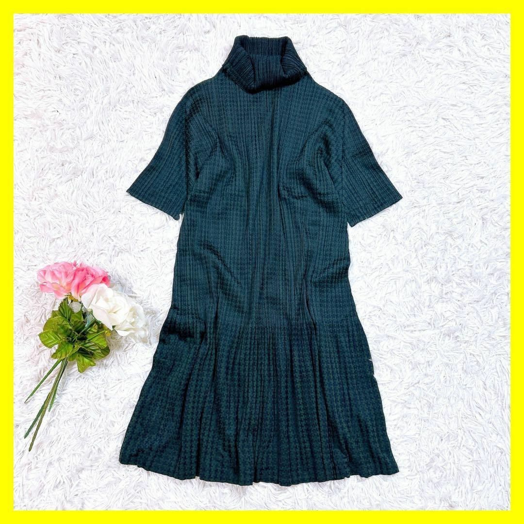 入荷通知 アプリ おすすめ PLEATS 総柄 ワンピース PLEASE PLEATS - MIYAKE ISSEY PLEASE トップス