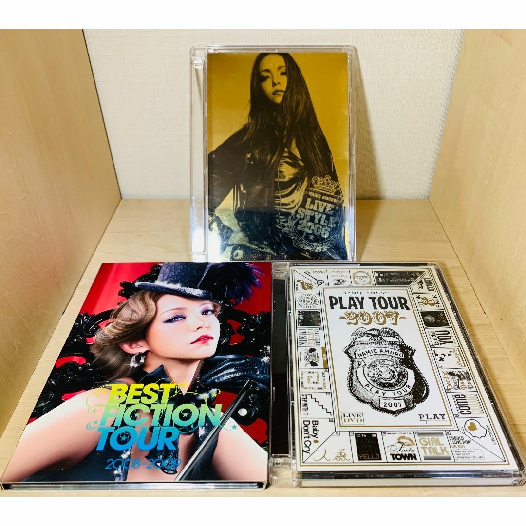 安室奈美恵 ライブ DVD 6枚セット (まとめ売り セット) 初回盤の