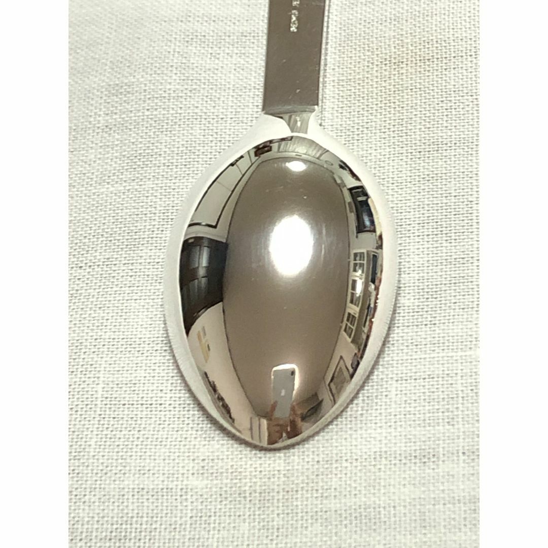 Georg Jensen(ジョージジェンセン)の美品 ジョージジェンセン デミタススプーン Pyramid EPNS ② インテリア/住まい/日用品のキッチン/食器(カトラリー/箸)の商品写真