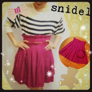 スナイデル(SNIDEL)のSnidelスカート♡(ミニスカート)