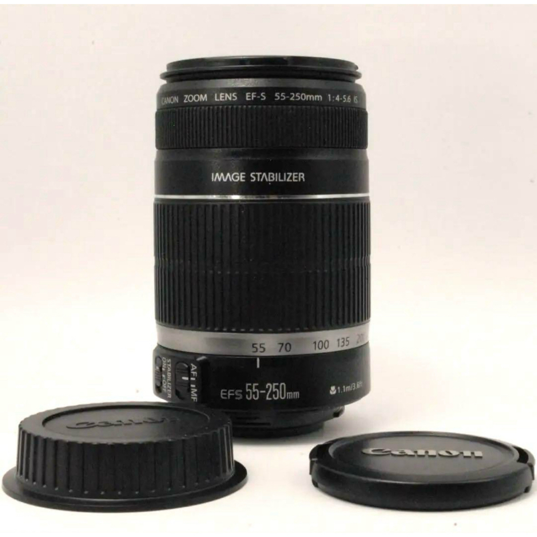 Canon - ✨美品✨Canon EF-S 55-250mm IS 望遠レンズ 手ぶれ補正