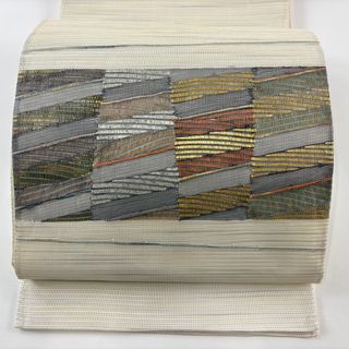 袋帯 秀品 お太鼓柄 正絹 【中古】(帯)