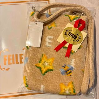 フェイラー(FEILER)の【新品】フェイラーFEILER ミニショルダー携帯ポーチプレゼント袋付(ショルダーバッグ)