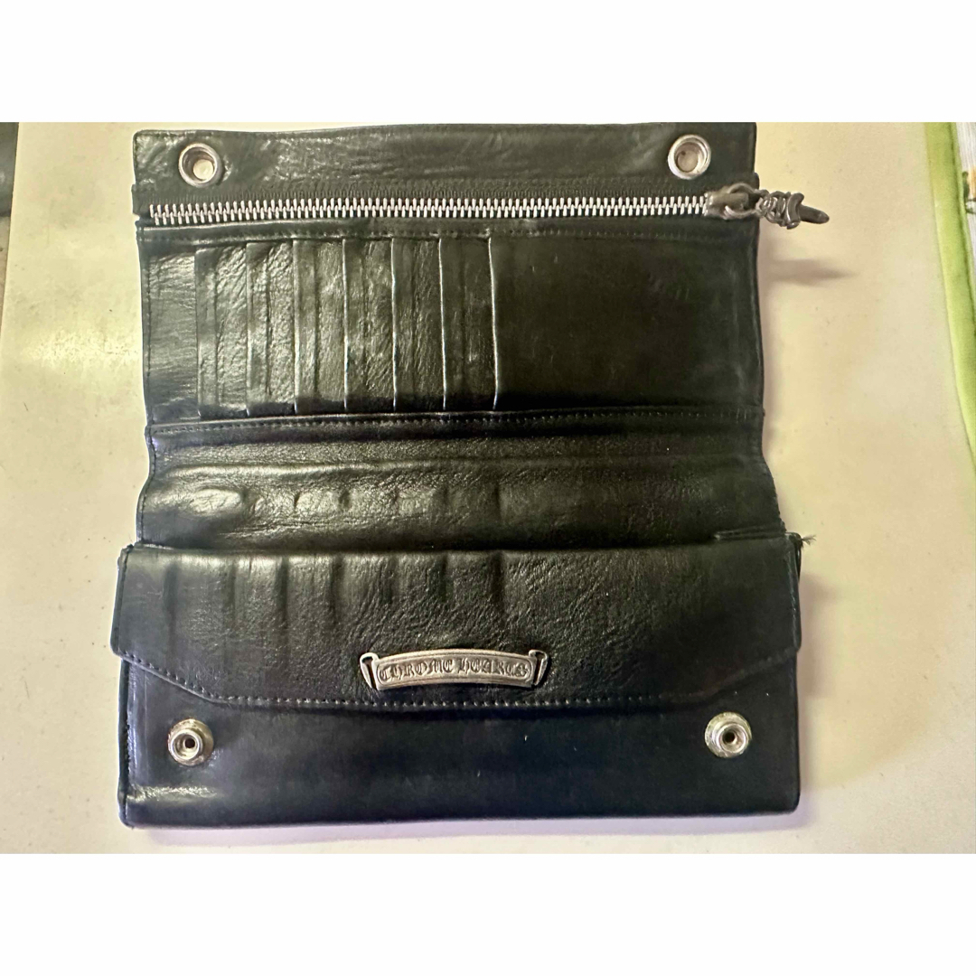 Chrome Hearts(クロムハーツ)のクロムハーツ2ZIP財布　レア初期モデル メンズのファッション小物(長財布)の商品写真