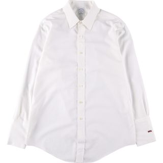 ブルックスブラザーズ(Brooks Brothers)の古着 ブルックスブラザーズ Brooks Brothers 1818 長袖 コットンシャツ メンズL相当 /eaa565277(シャツ)