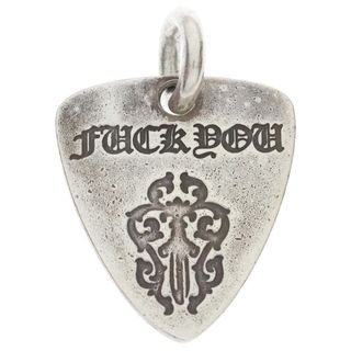 クロムハーツ(Chrome Hearts)のCHROME HEARTS クロムハーツ GUITAR PICK ギターピック ペンダントトップ シルバー BCA275(ネックレス)