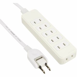 【在庫処分】エレコム 電源タップ 配線しやすい180°スイングプラグ 6個口 3(PC周辺機器)