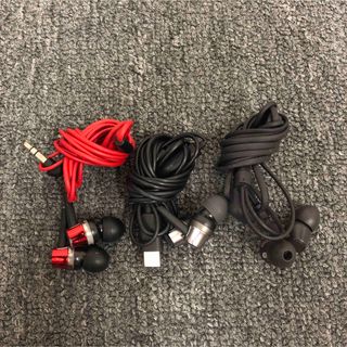 オーディオテクニカ(audio-technica)の即決 オーディオテクニカ 有線イヤホン イヤフォン 3個セット(ヘッドフォン/イヤフォン)