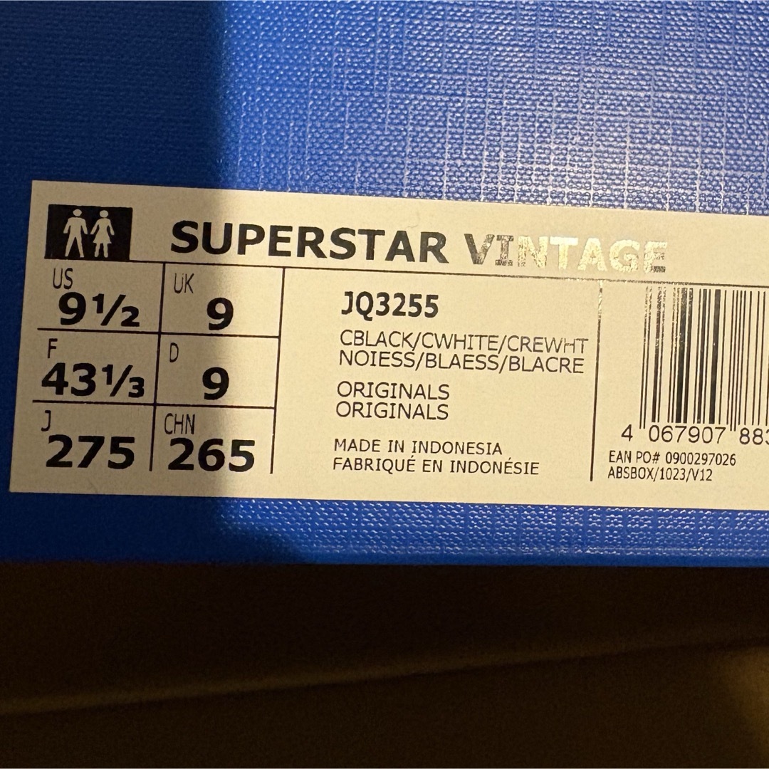 adidas Originals(アディダスオリジナルス)のadidas Originals SUPERSTAR VINTAGE 27.5 メンズの靴/シューズ(スニーカー)の商品写真
