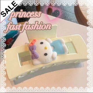 ハローキティ(ハローキティ)の【新品】ハローキティ＊ヘアクリップ＊髪留め(バレッタ/ヘアクリップ)