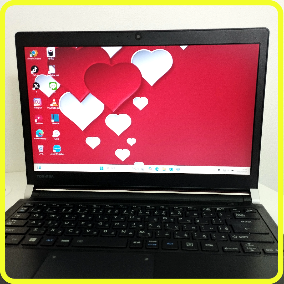セール価格　SSD⭐️ノートパソコン windows11　office　481 東芝 - セール価格 赤 SSD⭐️windows11ノートパソコン office