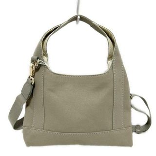 ラシット(Russet)のrusset(ラシット) ハンドバッグ美品  - グレーベージュ ミニバッグ(ハンドバッグ)