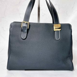Burberry バーバリー ハンドバッグ ノバチェック ナイロン レザー 黒 BURBERRY - BURBERRY バーバリー ノバチェック チェック柄