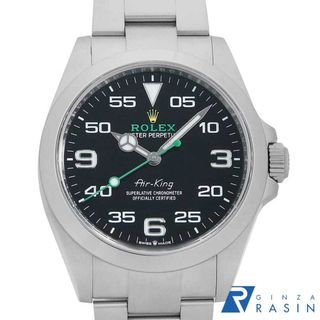 ロレックス(ROLEX)のロレックス エアキング 126900 ブラック ランダム番 メンズ 中古 腕時計(腕時計(アナログ))