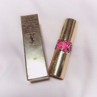 イヴサンローランボーテ(Yves Saint Laurent Beaute)のイヴサンローラン ＊ ルージュヴォリュプテシャイン No.49(口紅)